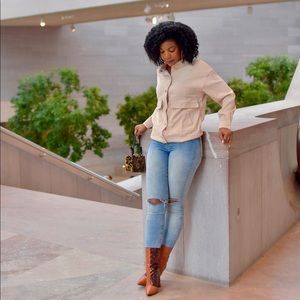 Cute Neutral Lightweight Corduroy Jacket 💛